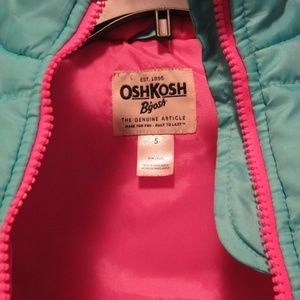 OshKosh B'gosh Jackets & Coats - Oshkosh Turquoise Zip Girls Vest Size 5 Like New OshKosh B'gosh Jackets & Coats - Oshkosh Turquoise Zip Girls Vest Size 5 Like New